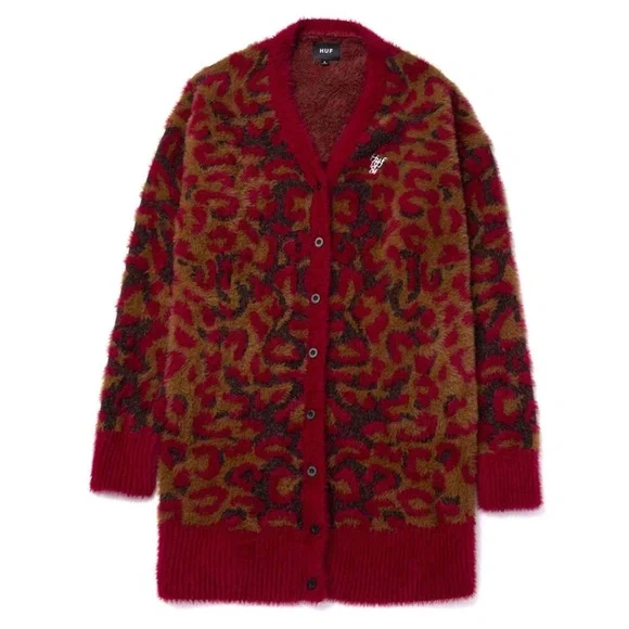 HUF Leopard Knit Duster - Picture 7 of 9